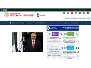 Technological Institute of La Zona Maya's Website Screenshot