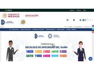 Ocotlán Institute of Technology's Website Screenshot