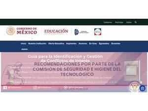 Technological Institute of San Juan del Rio's Website Screenshot