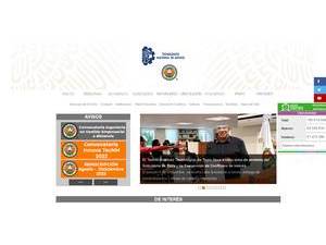 Technological Institute of Tepic's Website Screenshot