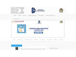 Instituto Tecnológico de Tizimín's Website Screenshot