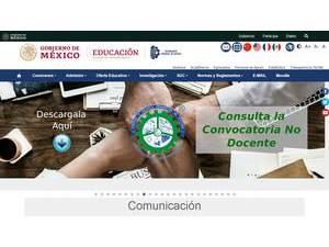 Instituto Tecnológico de Tuxtepec's Website Screenshot