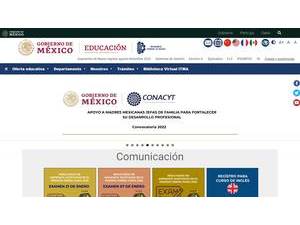 Instituto Tecnológico de Milpa Alta's Website Screenshot