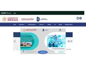 Technological Institute of the South of Nayarit's Website Screenshot