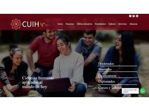 Centro Universitario de Integración Humanística A.C.'s Website Screenshot