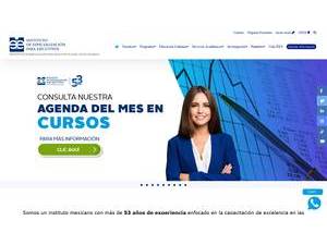 Instituto de Especialización para Ejecutivos's Website Screenshot