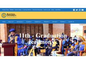 Busitema University's Website Screenshot