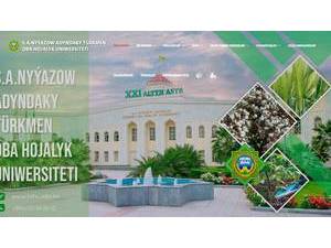 Turkmen Agricultural University's Website Screenshot