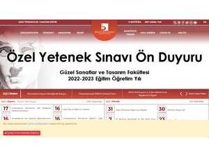 Bilecik Seyh Edebali Üniversitesi's Website Screenshot