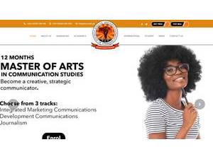 African University College of Communications's Website Screenshot