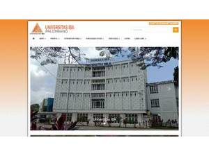IBA University's Website Screenshot