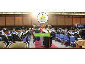 Surapati University's Website Screenshot