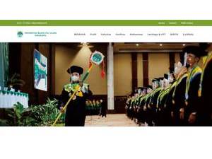 Nahdlatul Ulama University of Surakarta's Website Screenshot