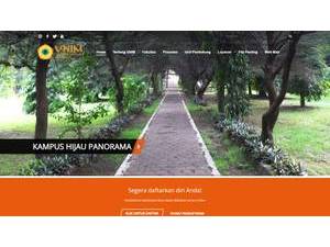 Islamic University of Majapahit's Website Screenshot