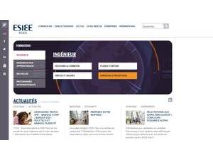 ESIEE Paris's Website Screenshot