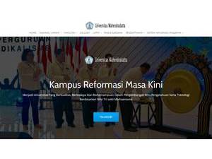 Universitas Mahendradatta's Website Screenshot