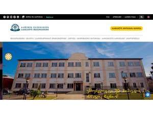 Batumi Navigation Teaching University's Website Screenshot