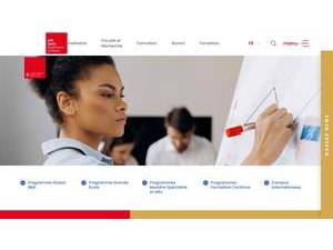 EMLYON Business School's Website Screenshot