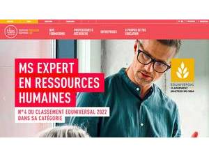 Toulouse Business School's Website Screenshot