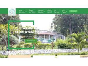 Haitian Adventist University's Website Screenshot