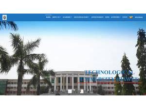 Technological University, Dawei's Website Screenshot