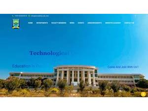 Technological University, Meikhtila's Website Screenshot