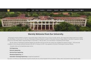 Technological University, Pathein's Website Screenshot