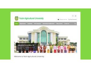 Yezin Agricultural University's Website Screenshot