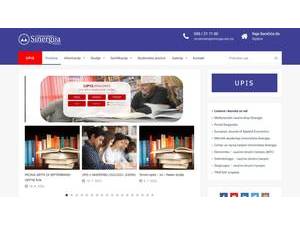 Univerzitet Sinergija Bijeljina's Website Screenshot