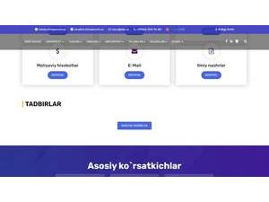 Samarqand davlat veterinariya meditsinasi, chorvachilik va biotexnologiyalar universiteti's Website Screenshot