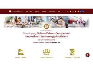 Cebu Institute of Technology's Website Screenshot