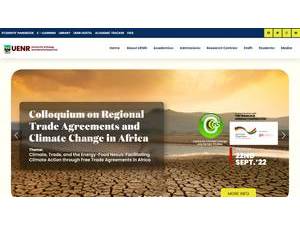 University of Energy and Natural Resources's Website Screenshot