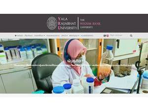 Yala Rajabhat University's Website Screenshot