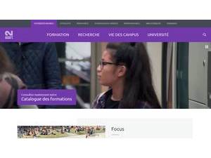 Université Rennes 2's Website Screenshot