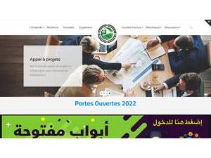 University of Constantine 2's Website Screenshot