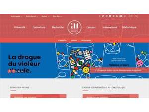Avignon Université's Website Screenshot