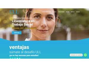 Universidad Los Leones's Website Screenshot