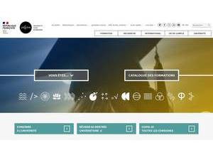 Université de Caen Normandie's Website Screenshot