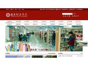 Wuchang University of Technology's Website Screenshot