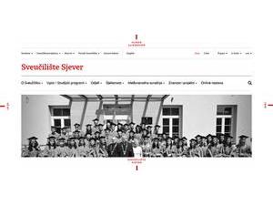 Sveucilište Sjever's Website Screenshot