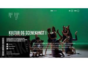 Den Danske Scenekunstskole's Website Screenshot