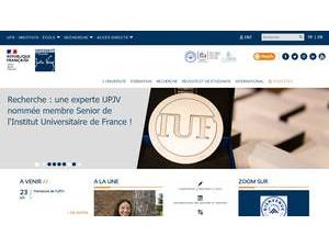 Université de Picardie Jules Verne's Website Screenshot