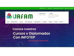 Universidad Agroforestal Fernando Arturo de Meriño's Website Screenshot