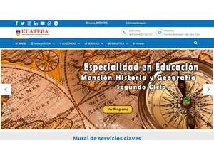 Universidad Católica Tecnológica de Barahona's Website Screenshot