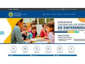 Universidad Tecnológica del Sur's Website Screenshot