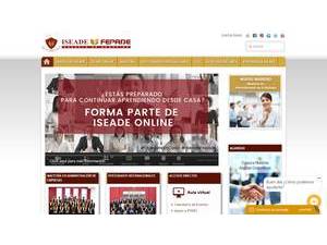 Instituto Superior de Economia y Administración de Empresas's Website Screenshot