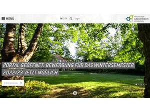Hochschule Geisenheim University's Site Screenshot