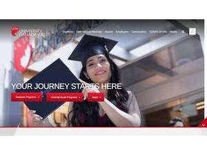 University Canada West's Website Screenshot