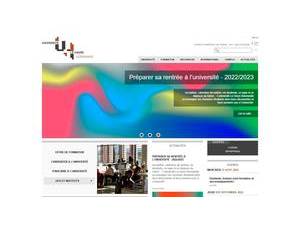 Université du Havre's Website Screenshot