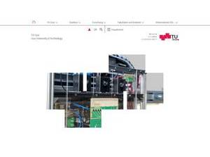 Technische Universität Graz's Website Screenshot